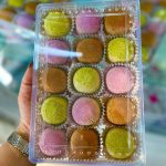حلوا اسکوپی هل گردویی باتزئین دارچین،گل سرخ،پسته